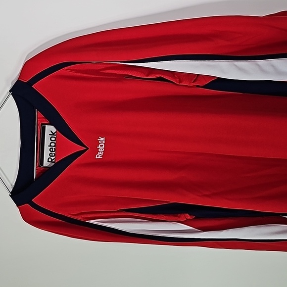 Reebok red and blue XXL jersey - Picture 2 of 6